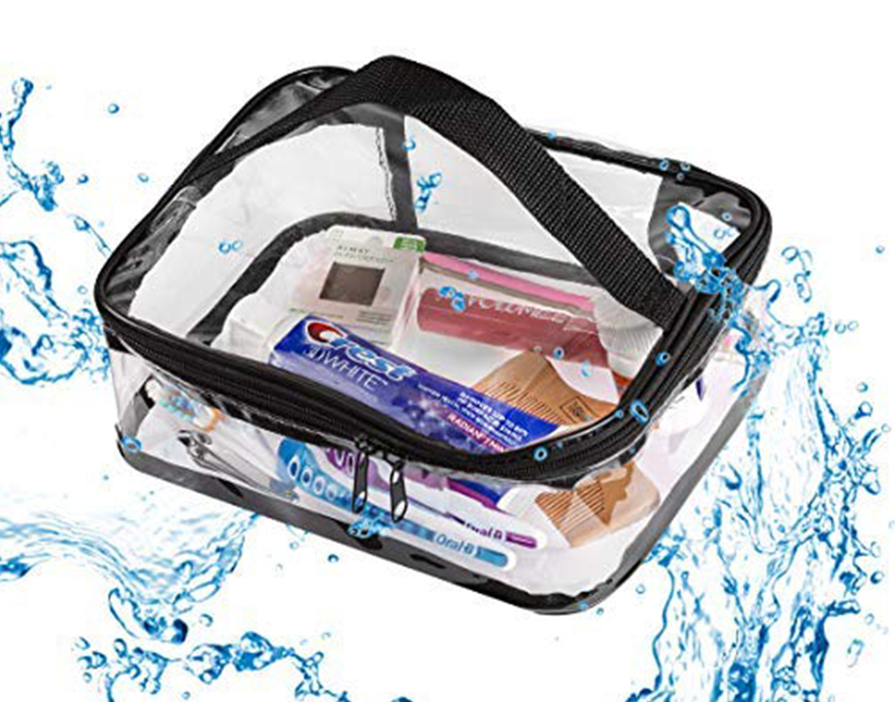 C558 Transparent Train Case Organizer Pouch