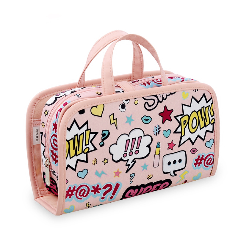 C110 Cartoon Pattern Cosmetic Toiletry Bag