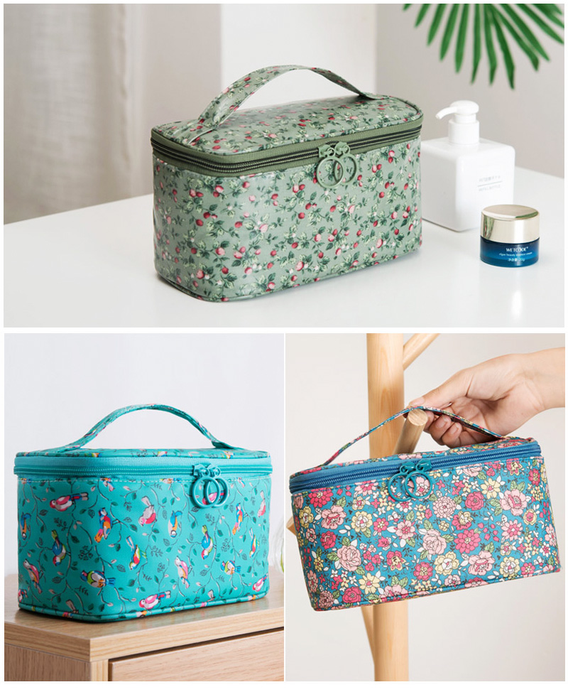 C213 Large Waterproof Oxford OEM Cosmetic Bag 