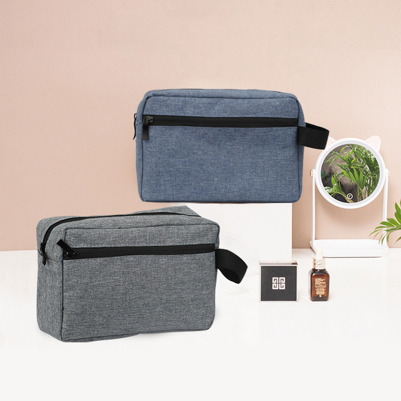 C347 Men's Travel Makeup Cosmetic Bag With Zipper