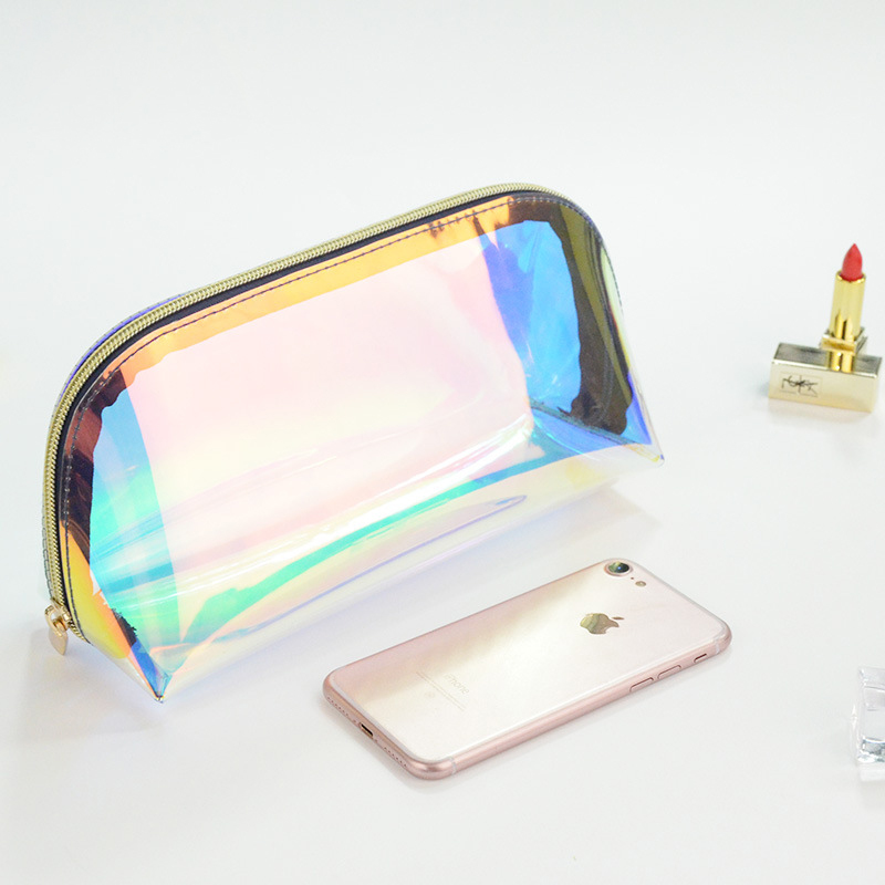 C311 TPU Custom Holographic Cosmetic Bag