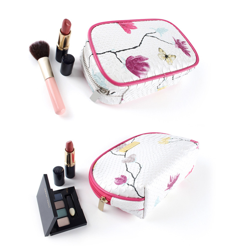 C014 Waterproof Travel Cosmetic PU Makeup Bag