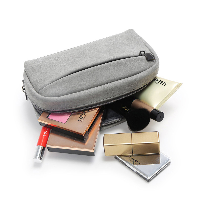 C069 Eco Friendly Pure Color Blank PU Makeup Bag