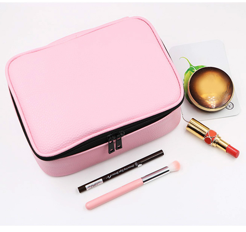 C199 Ladies Pure Custom Waterproof PU Cosmetic Bag