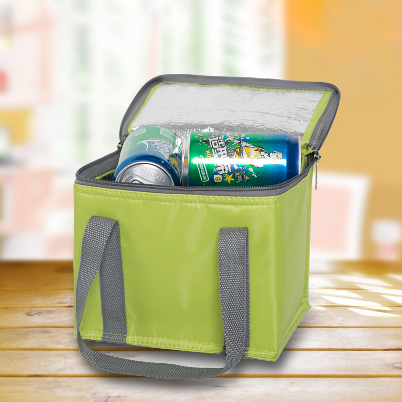 L054 Foldable Square Lunch Cooler Bags