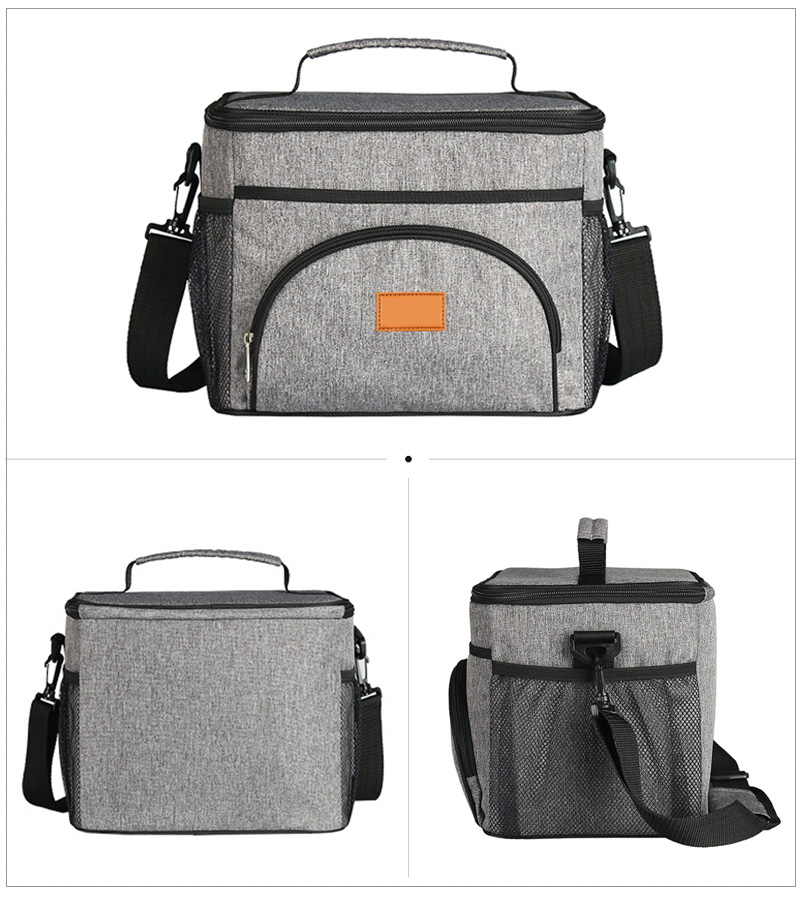 L015 Oxford Lunch Box Insulated Shoulder Cooler Bag