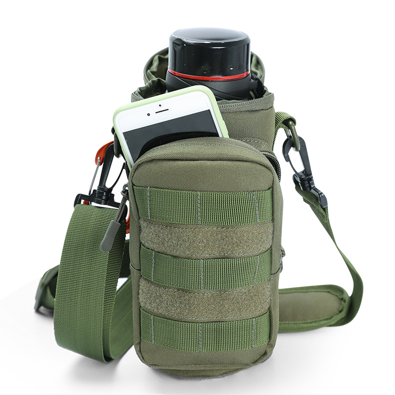 B308 Army green Outdoor sports water bottle bag